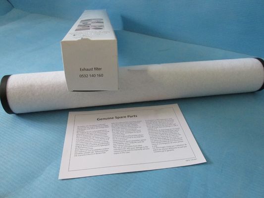 Pièces de pompe à vide de haute qualité séparateur d'huile filtre d'échappement 0532140160 0532140159