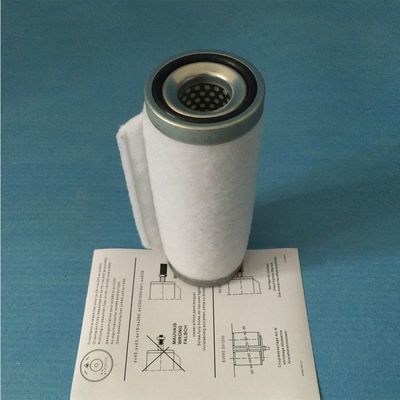 Cartouche de filtre d'échappement de pompe à vide en fibre de verre 71232023