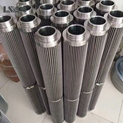 Élément de remplacement de filtre à huile hydraulique à 5 microns pour pompe à excavatrice