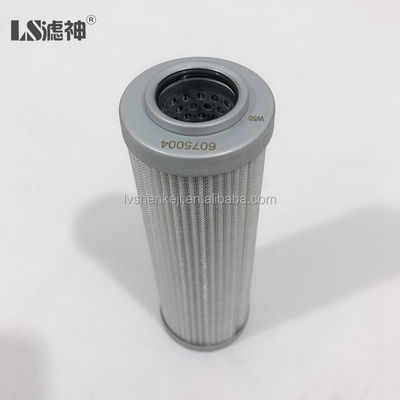 99.99 % Filtre à huile hydraulique, remplacement de filtre à huile en fibre de verre 6075004