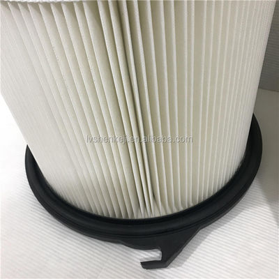 Cartouche de filtre à poussière collecteur Haute efficacité 99,5% 0,5 μm Porosité