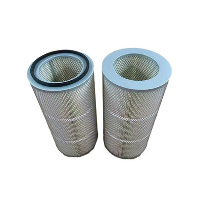 Collecteur de cartouche de filtre à poussière recouvert 0,5 μm pour machine à souffler