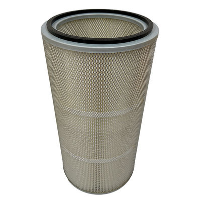 Collecteur de cartouche de filtre à poussière recouvert 0,5 μm pour machine à souffler
