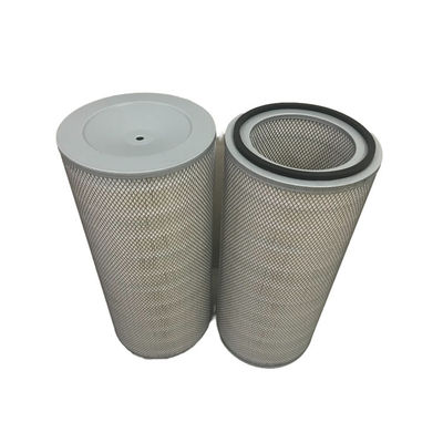 Collecteur de cartouche de filtre à poussière recouvert 0,5 μm pour machine à souffler